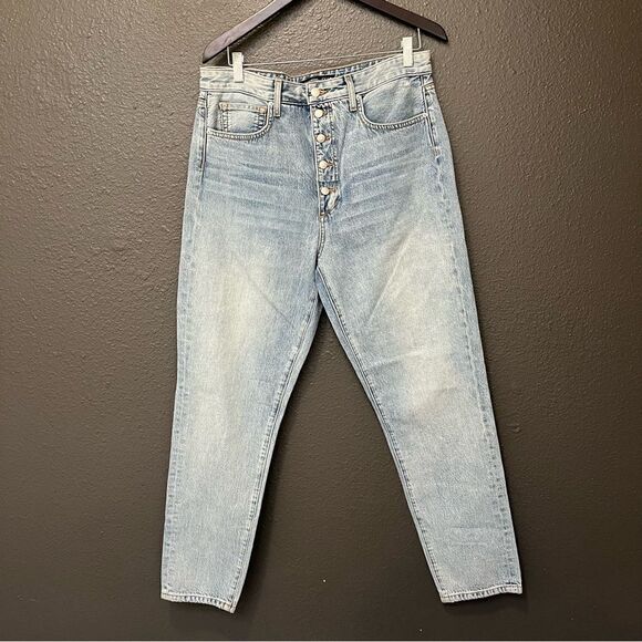 Revolve, Joe Jeans X WeWoreWhat The Danielle High Rise Straight in Light Vintage - Picture 2 of 13